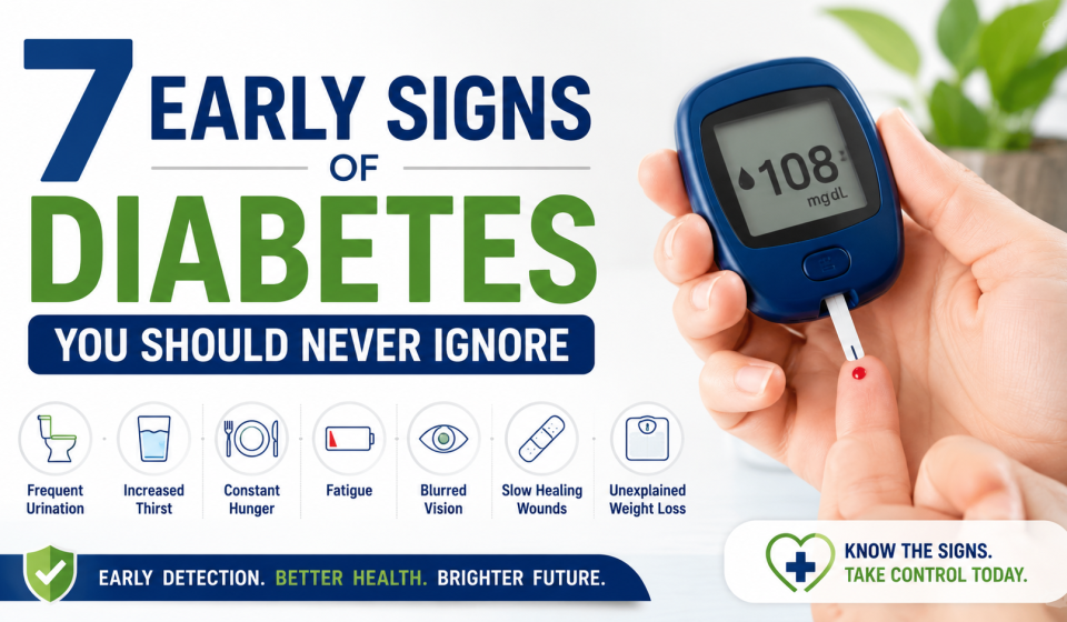 7 Early Signs of Diabetes You Should Never Ignore