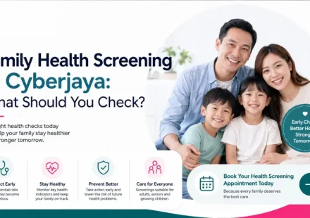 Family Health Screening in Cyberjaya: What Should You Check?